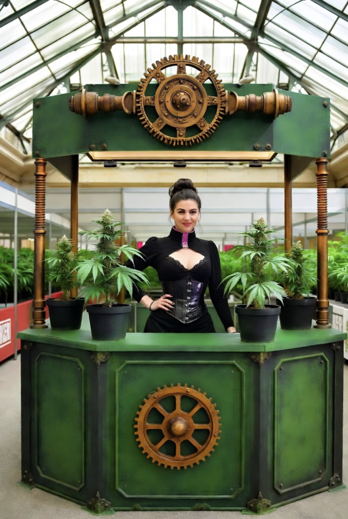 Cannabis expo, cannabis fairs, cannabis stands.